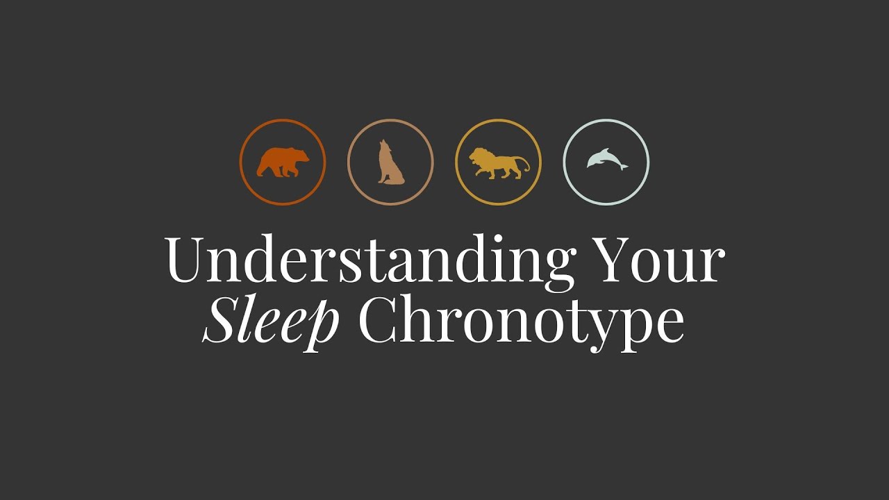 sleep chronotypes